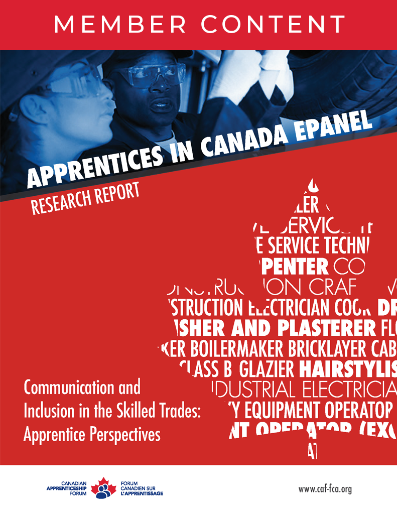 Communication And Inclusion In Apprenticeship – Epanel