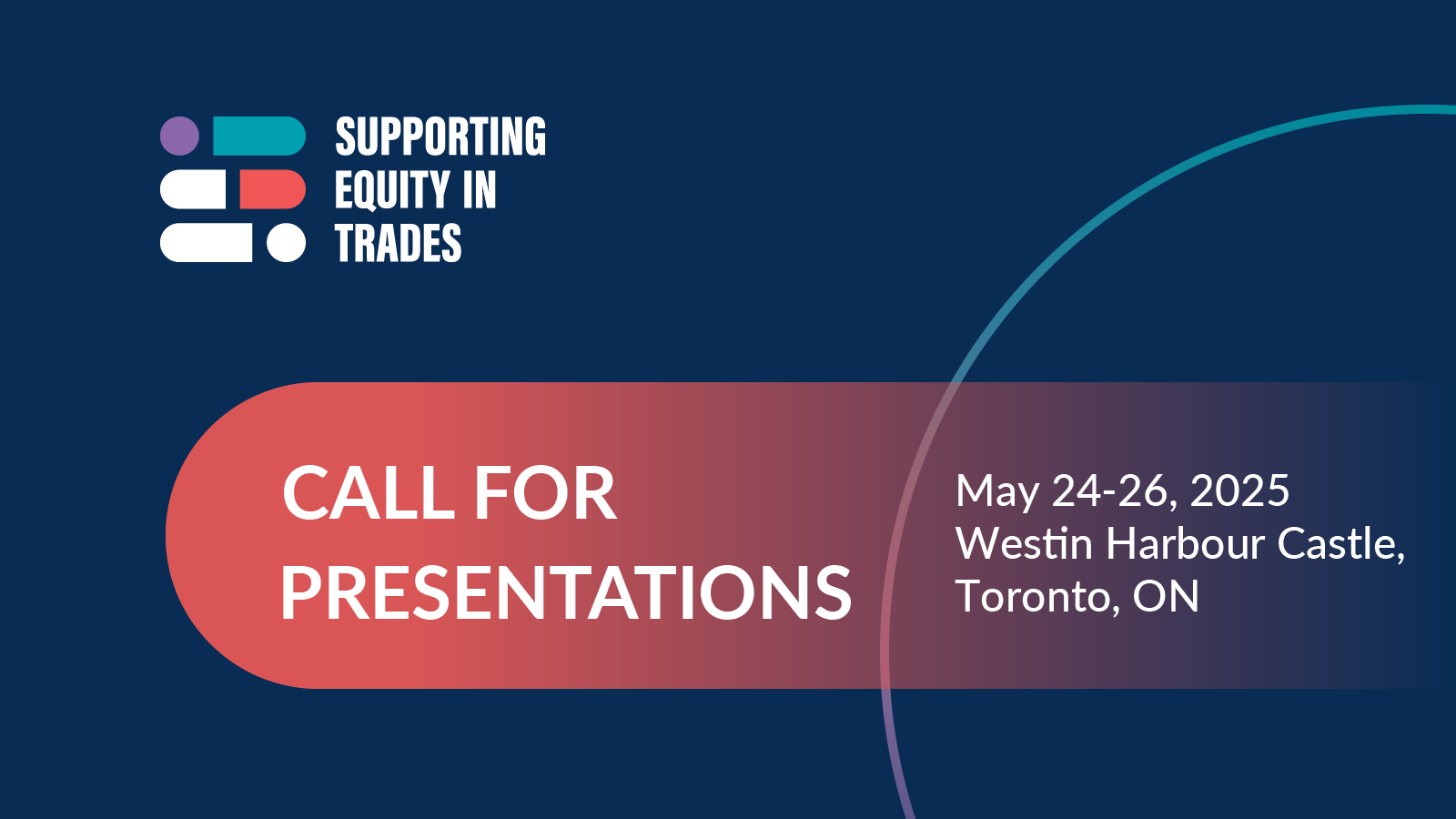 2025 Supporting Equity in Trades Conference – Call for Presentations